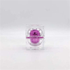 Neuankömmling 15 ml quadratisches Acrylglas, leeres 15 g Augencremetiegel, Kosmetikverpackung für Augenserum, Kosmetikverpackung